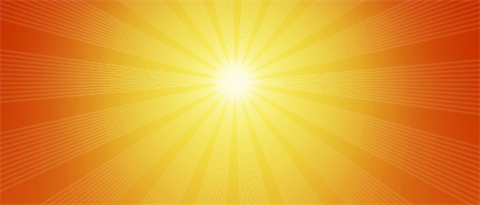 An image of the sun in the sky on a hot summer's day