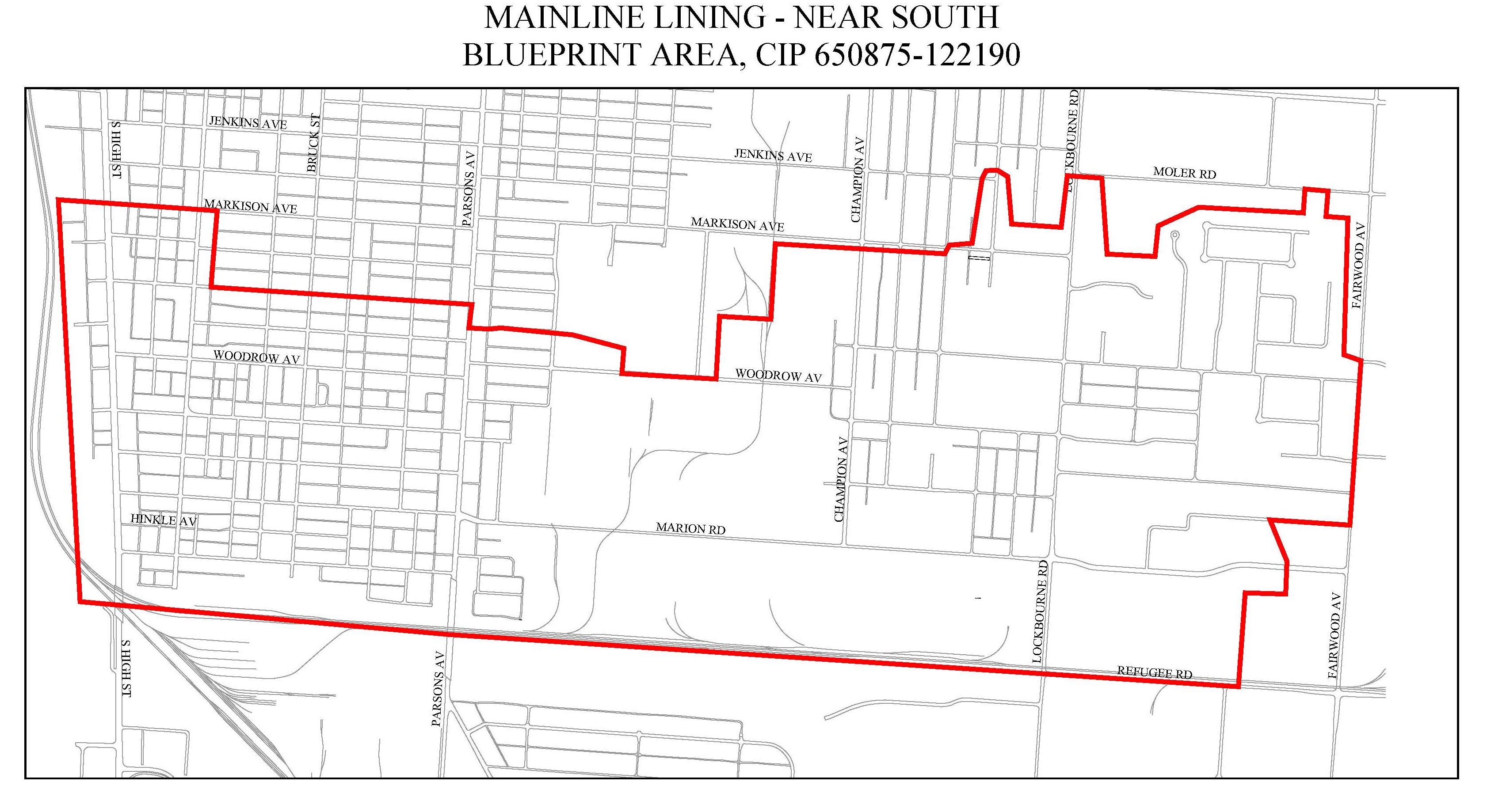 Blueprint Near South Map