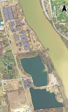 Aerial view of planned location of 4th Water Plant 